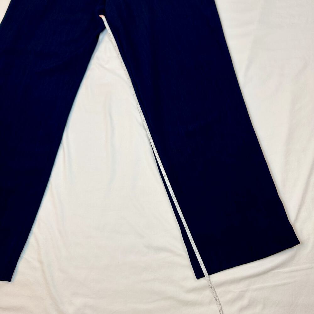 Dani Max Dress Pants Navy Blue Women’s 14 Corporate Office Siren Workwear Plus - Picture 4 of 16